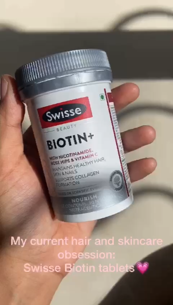 Swisse Biotin+ Biotin Tablets